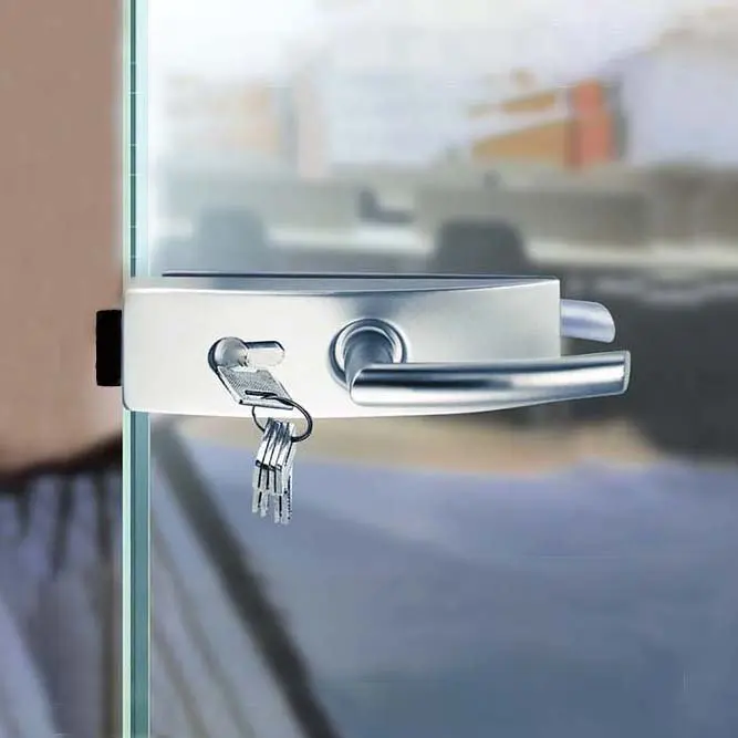 Frameless Door Magnetic Lock