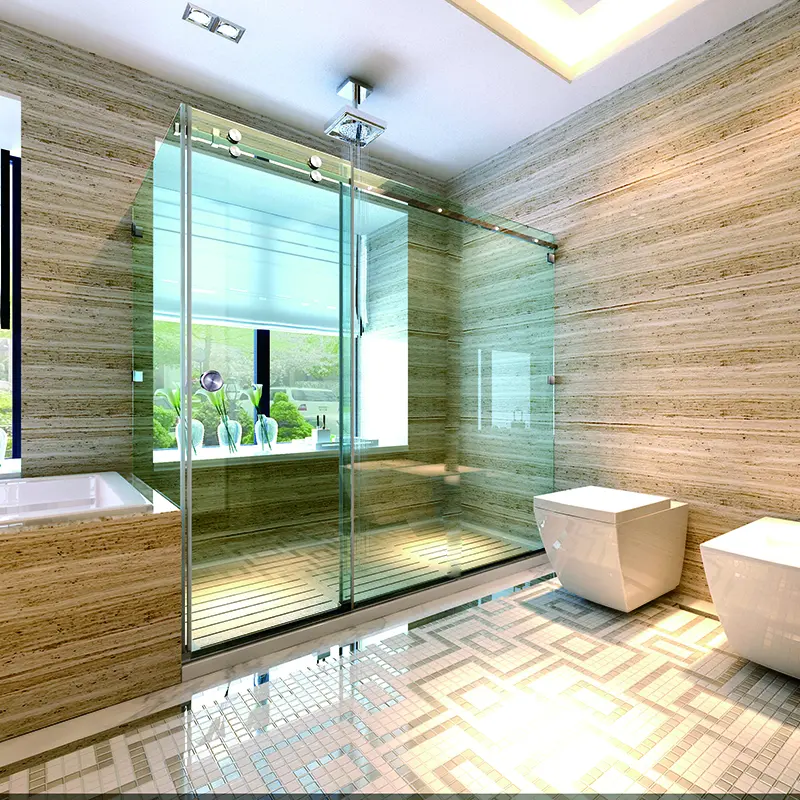 Single Sliding Shower Door