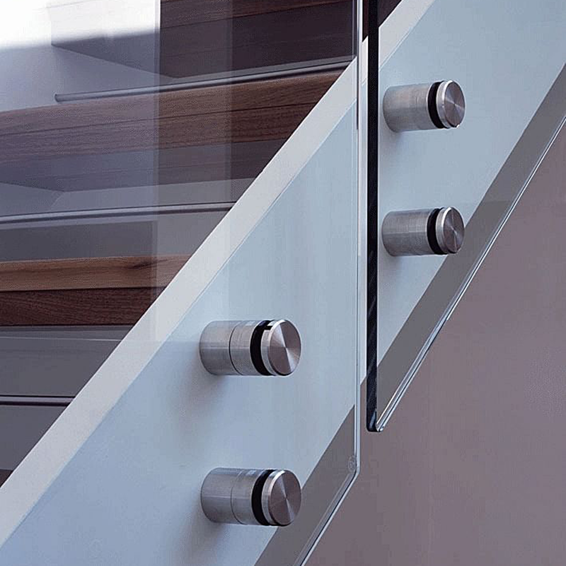 Standoff Glass Railing