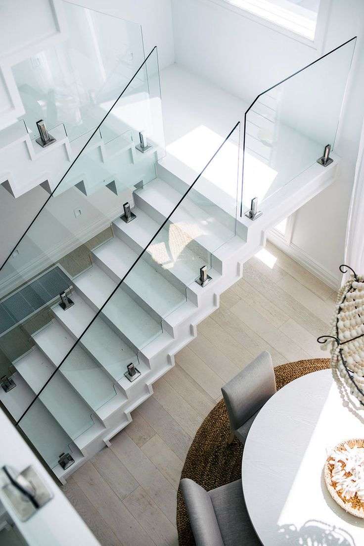 railing glass hardware scene