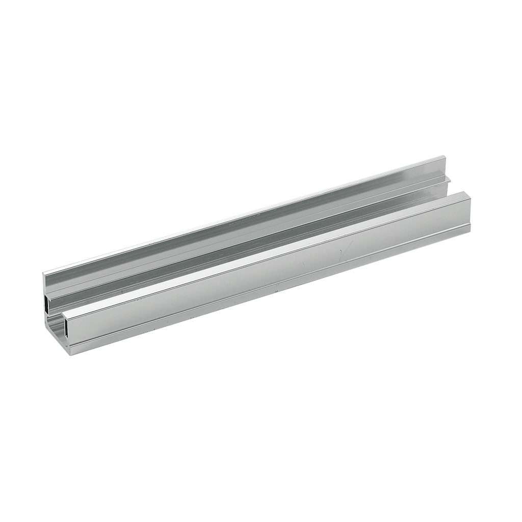 Wide U-shaped bottom frame RJSD-7071 for revolving sliding glass door