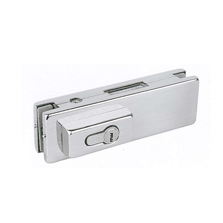 rectangular center lock JPL-1071 with front cylinder for patch door