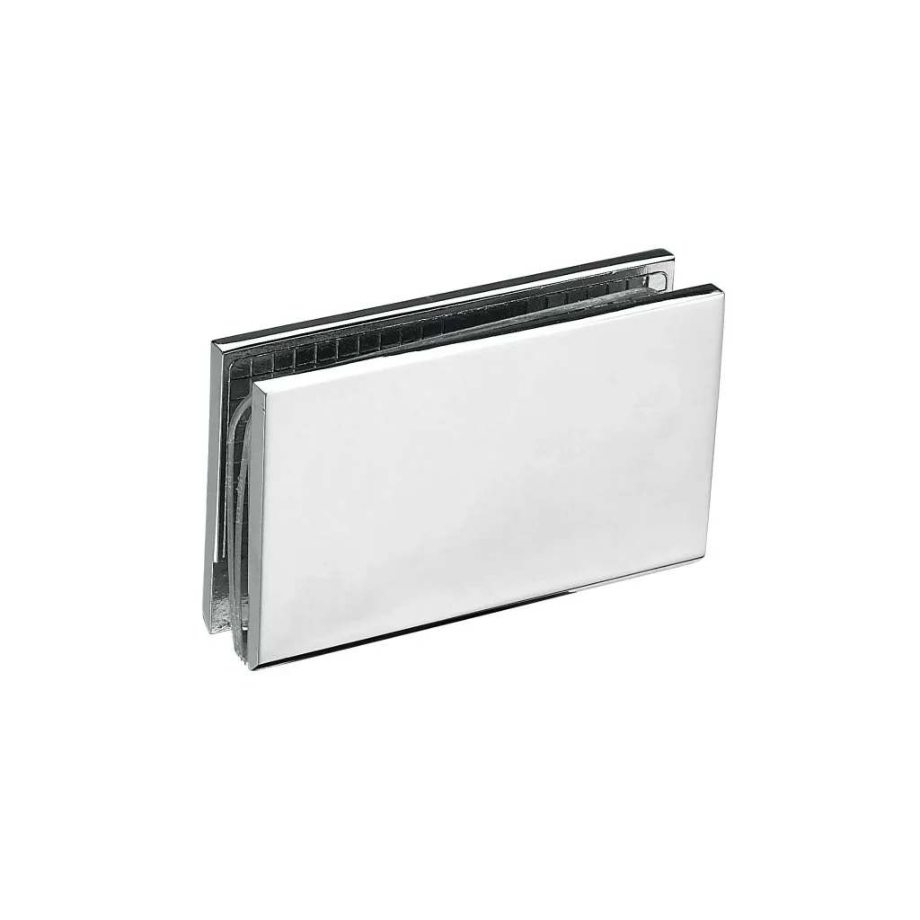 shower door rectangular square-corner 90 degree wall to glass clampJGC-3010