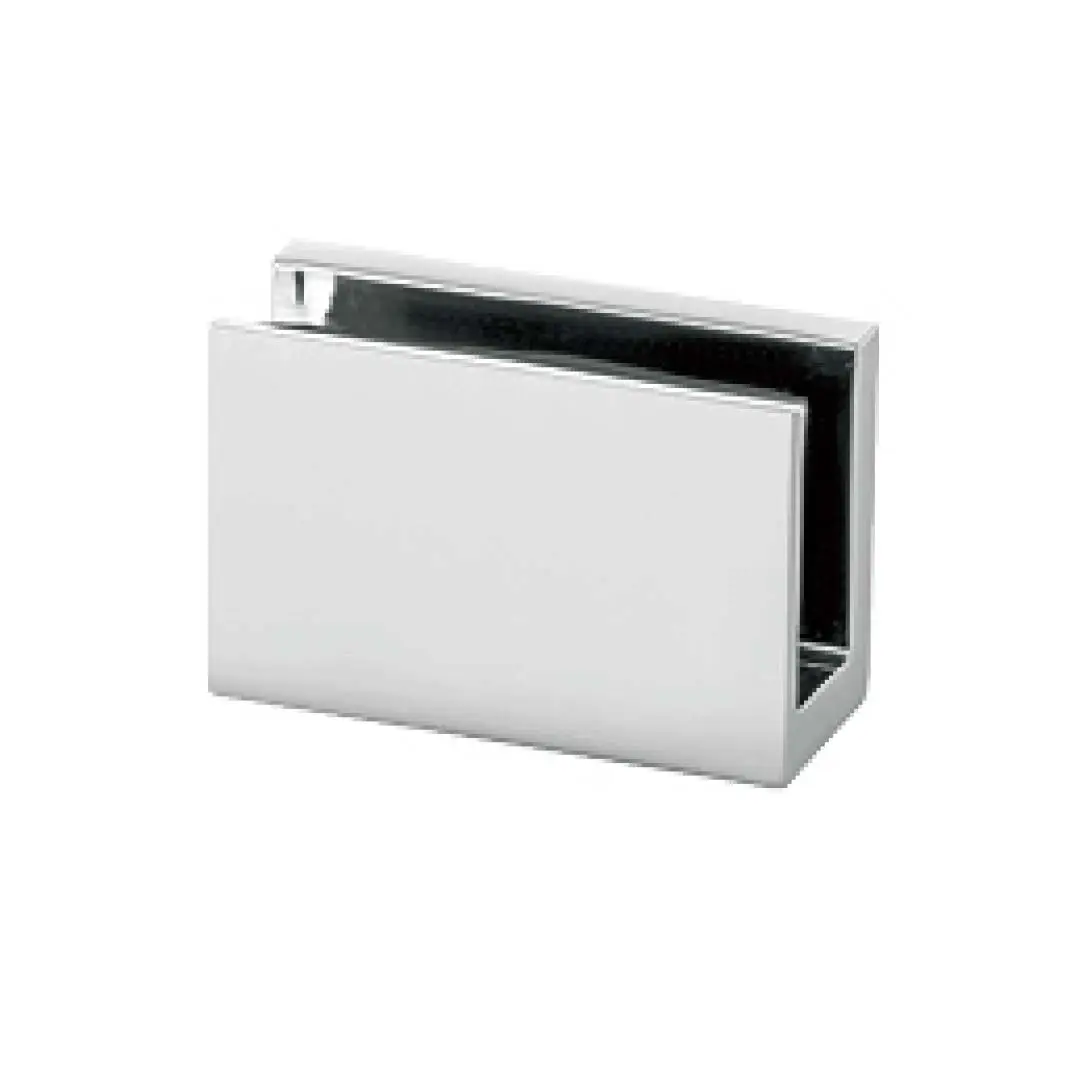 frameless shower rectangular 90 degree glass clamp JGC-3192