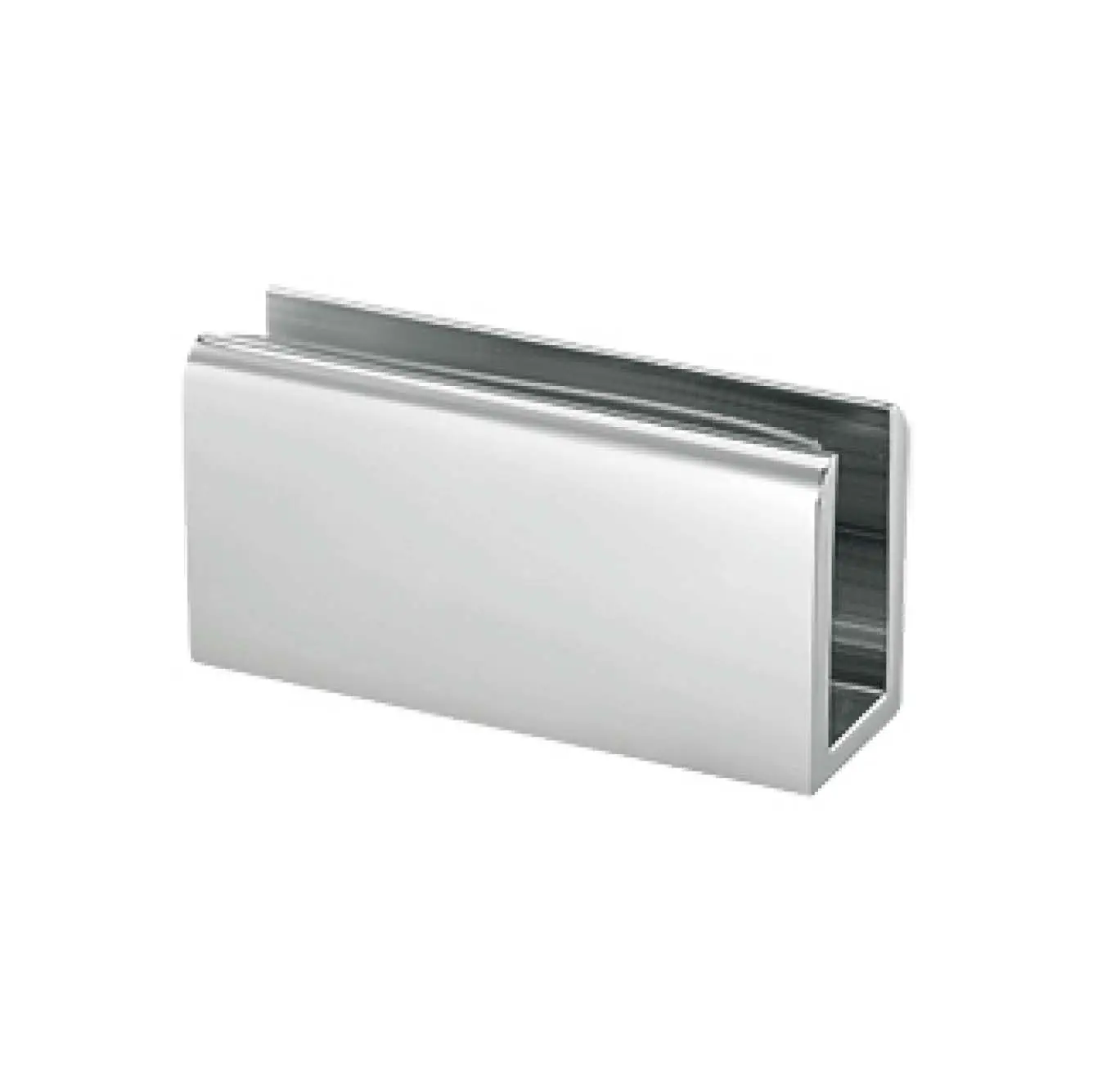 frameless shower square-edge 90 degree glass clamp JGC-3193