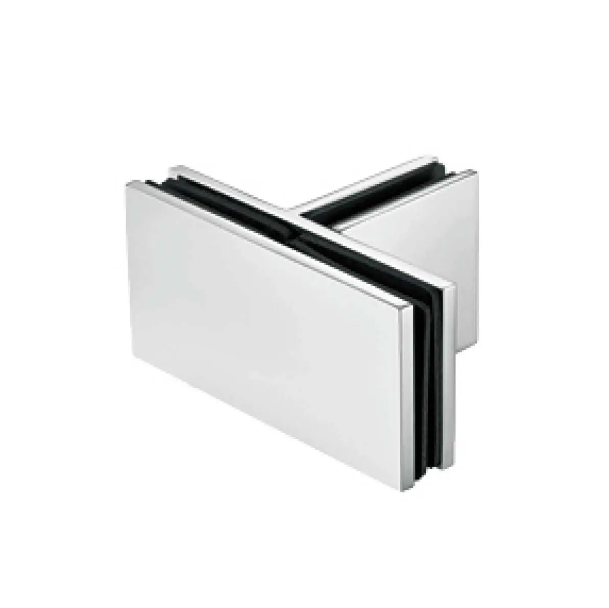 frameless shower 90 degree T-shape glass clamp JGC-3194