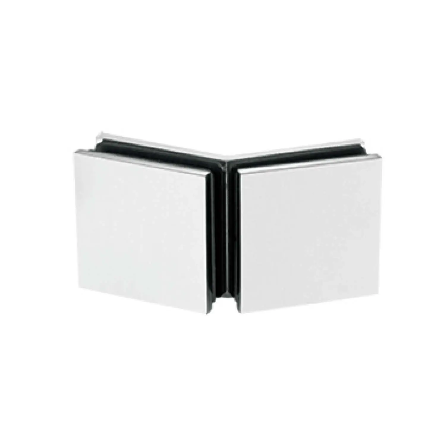 stainless steel shower 135 degree glass to glass clamp JGC-3213