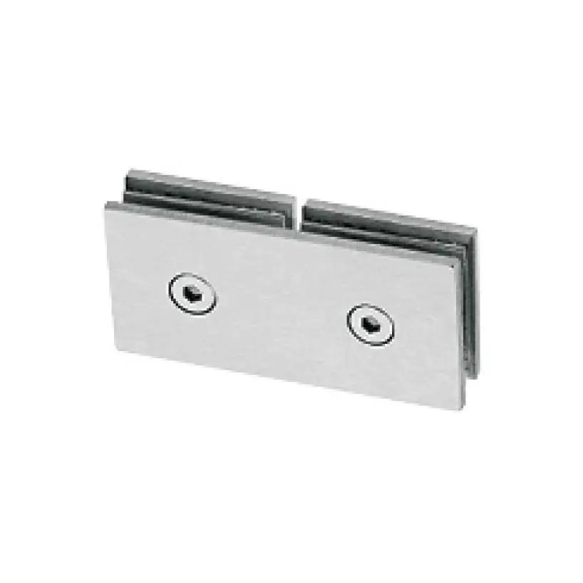 stainless steel shower 180 degree glass to glass clamp JGC-3214