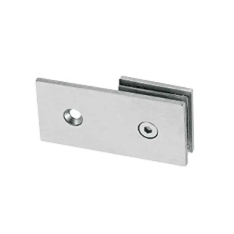 stainless steel shower wall-to-glass clamp JGC-3215