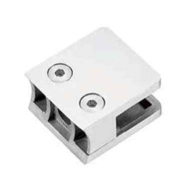 square railing clamp JGC-9315 with open rectangular slots on both sides