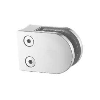 half rounded railing clamp JGC-9323 with vertically aligned front screws