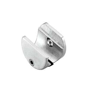 the JSD-6021 one-piece track to wall clamp for sliding glass doors