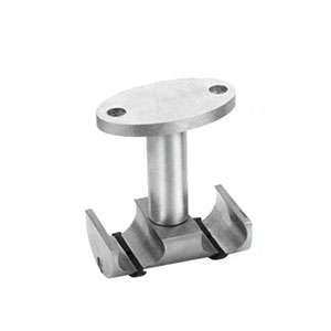 JSD-6022 wall-mounted top clamp for double-track sliding glass doors