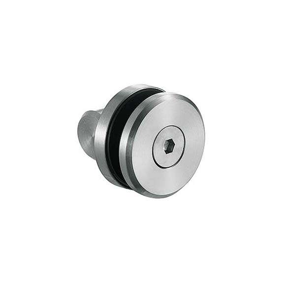 thicker round clamp JSD-7720 with layered metal for single sliding glass door