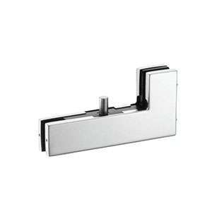 L-shape corner patch JPF-1241 with pivot pin for patch glass door