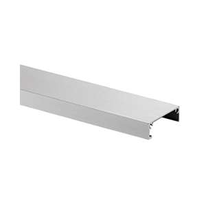 Cover plate JSD-6470 with aluminum profile for hidden sliding door track