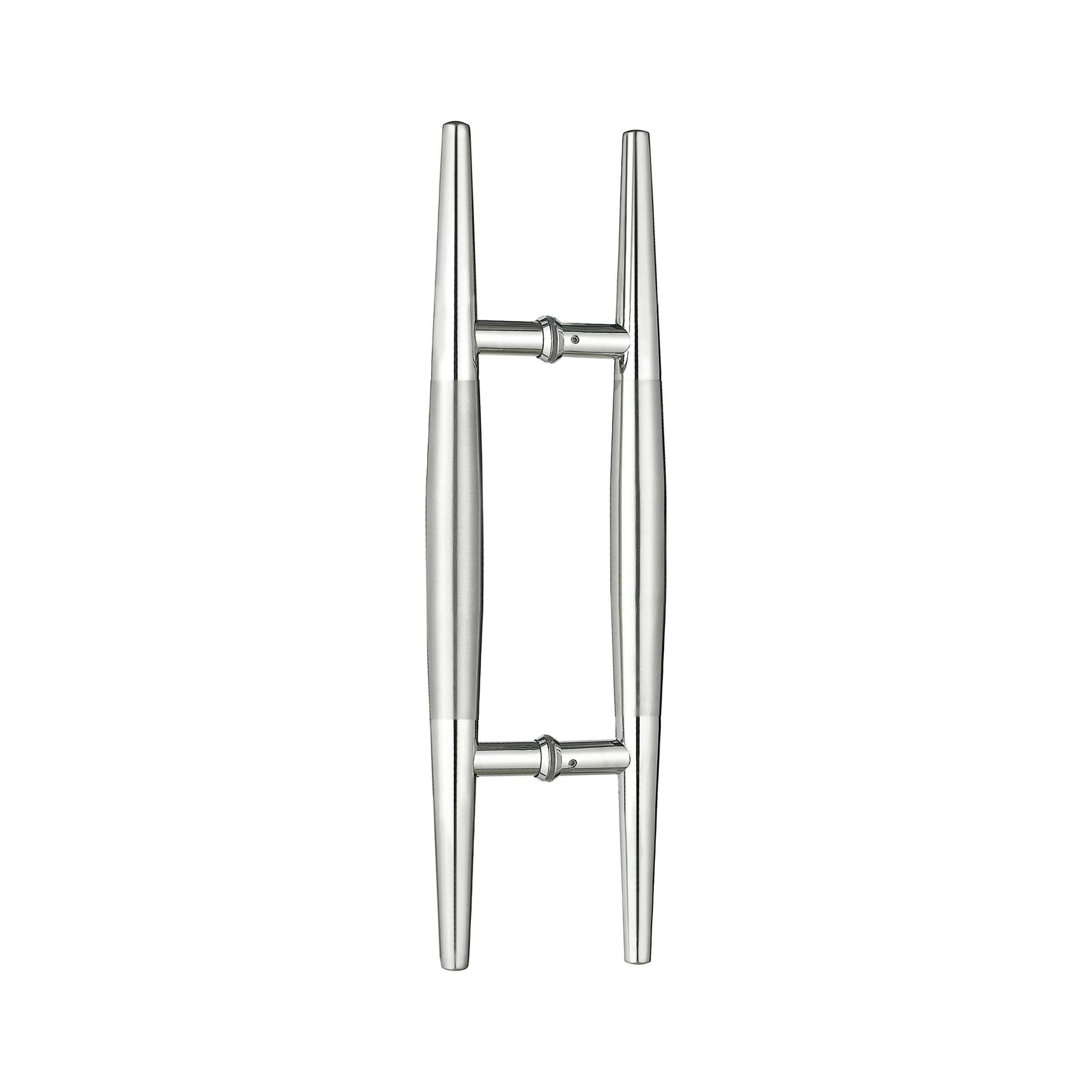 center-thick double-tube pull handle JDH-1810 for patch door