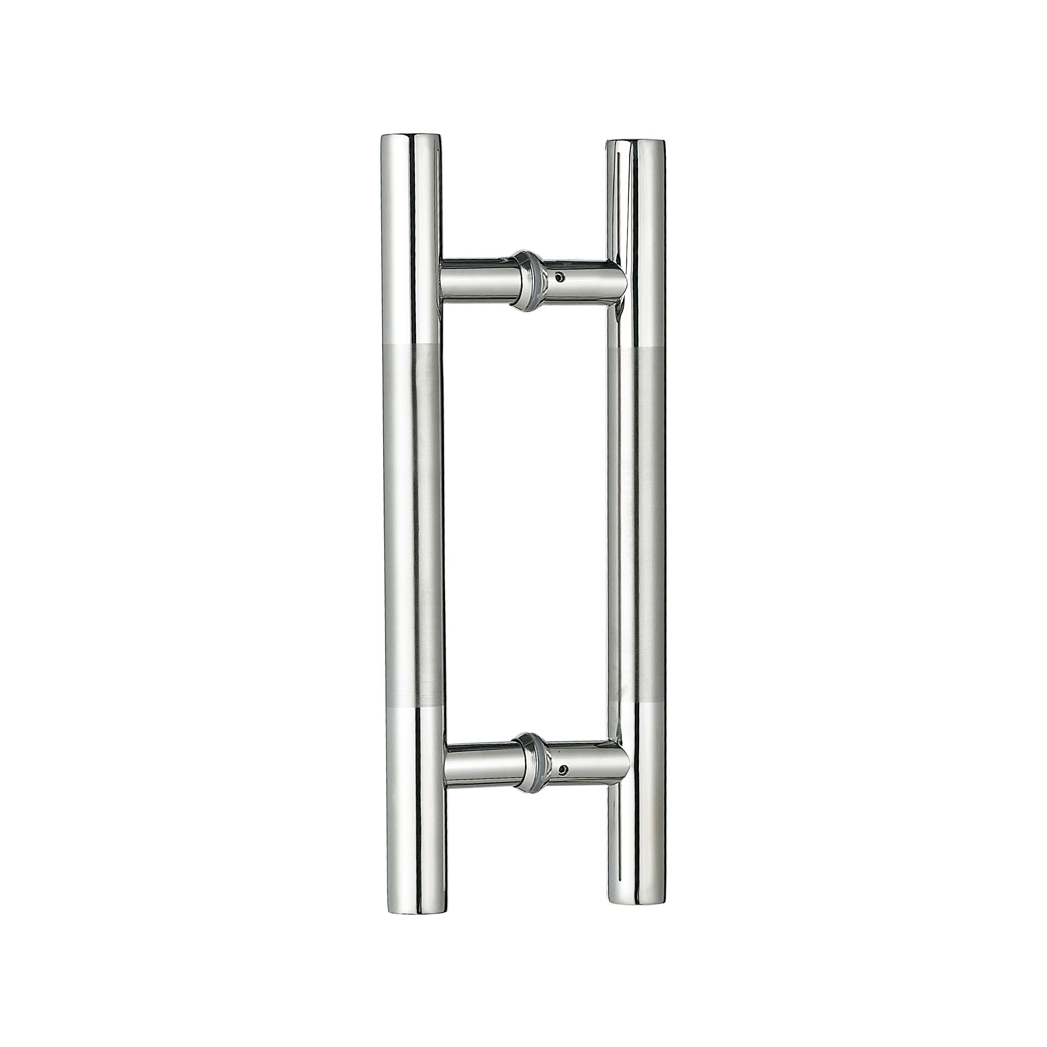 straight double-tube pull handle JDH-1820 for patch door