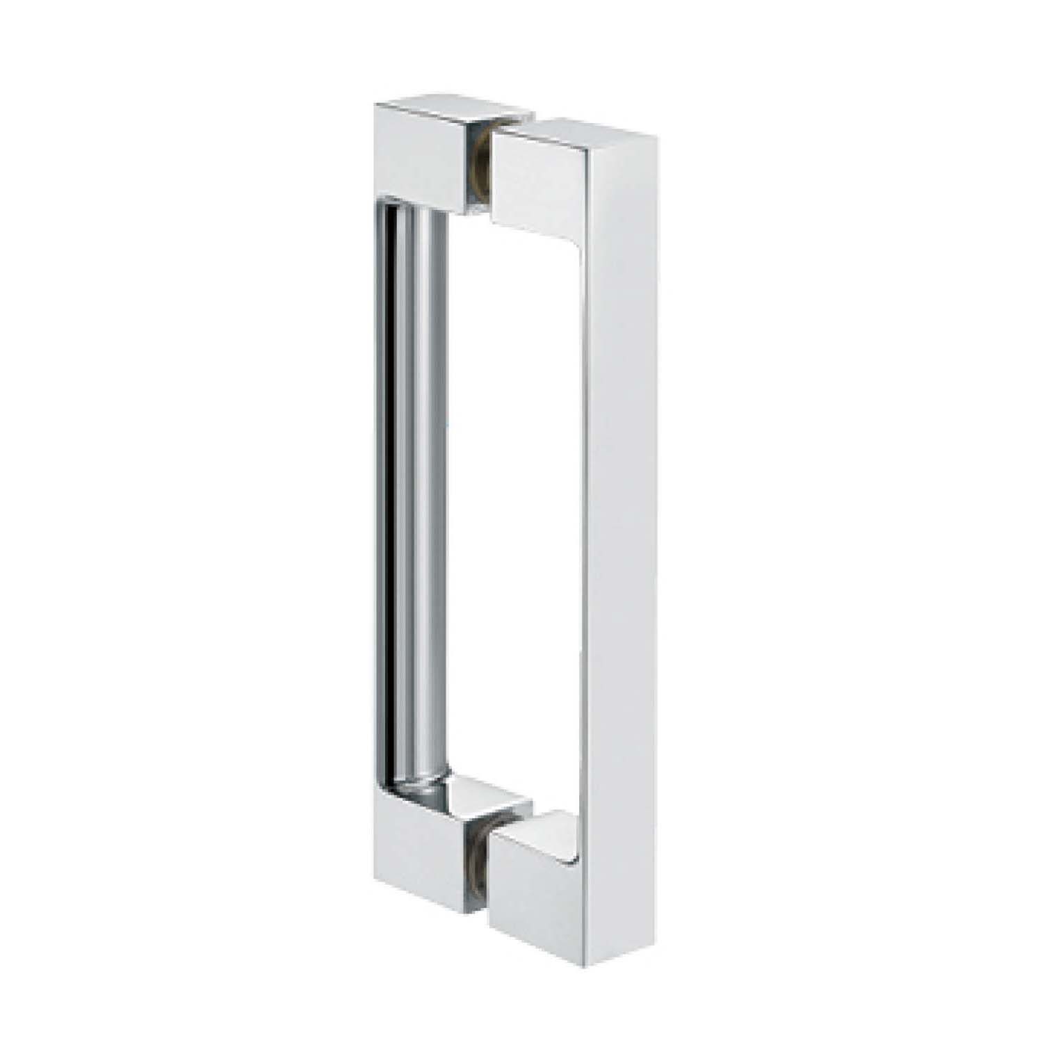 rectangle square tube shower handle JDH-3341 for glass door
