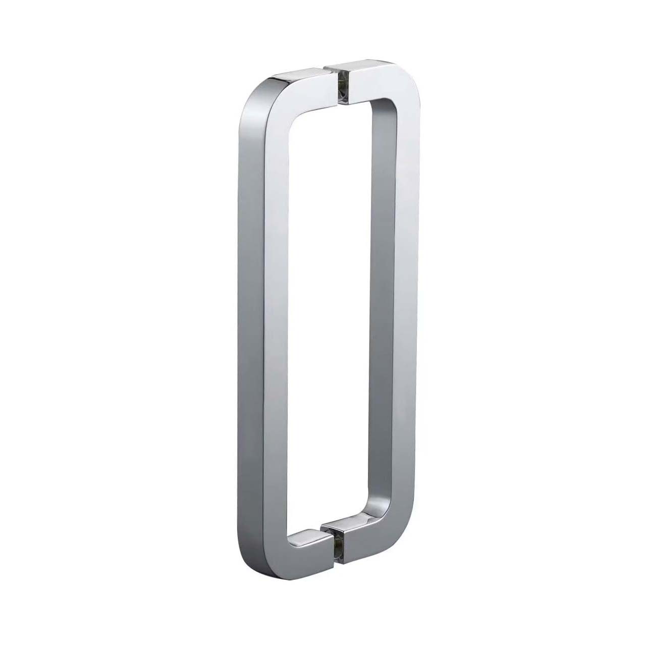 rounded square tube shower handle JDH-3342 for glass door