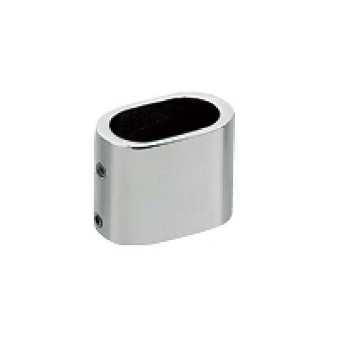 Oval sleeve end bracket JSD-7840 for shower single sliding glass door