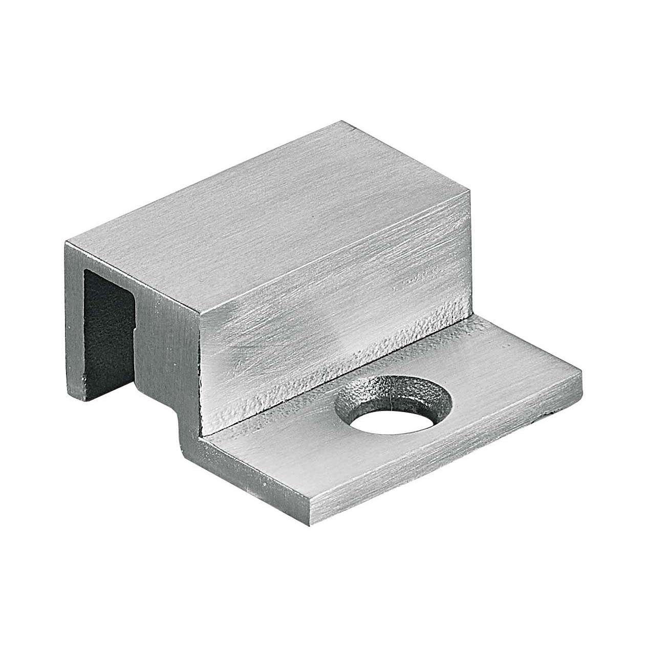L-shaped mounting fixing block DJSD-7371 for double sliding door water blocker