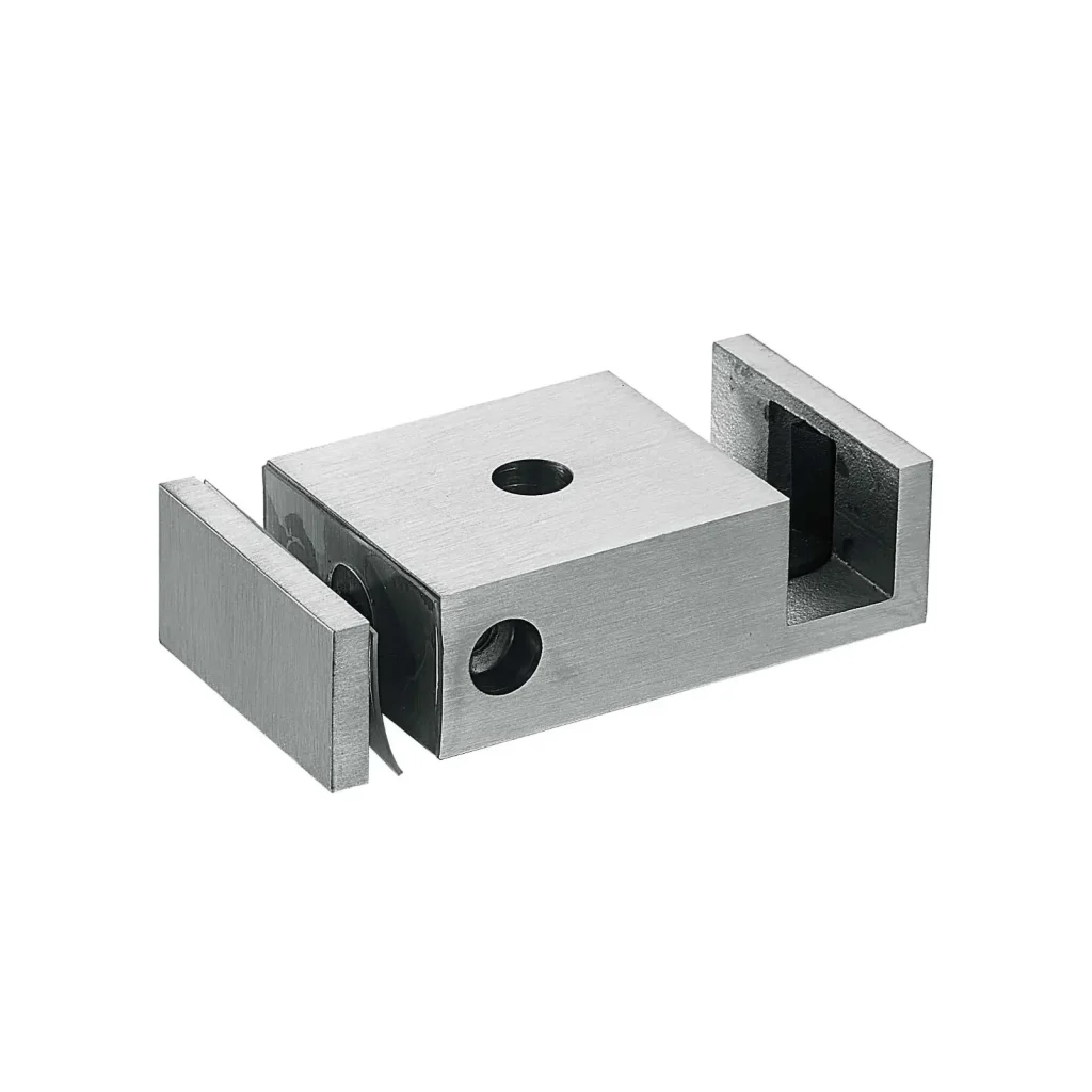 single sliding glass door adjustable floor guide JSD-7451A for shower enclosures