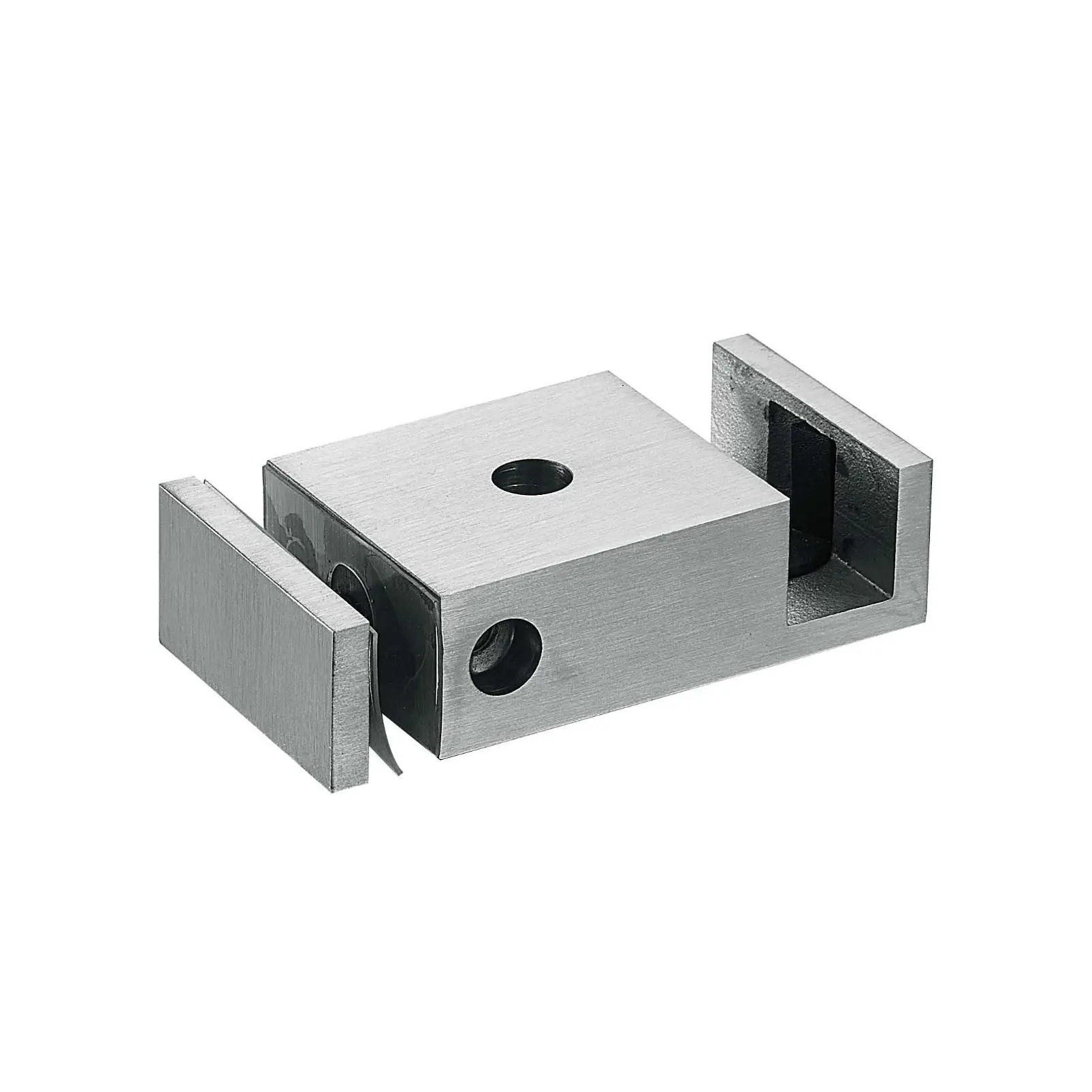 single sliding glass door adjustable floor guide JSD-7451A for shower enclosures