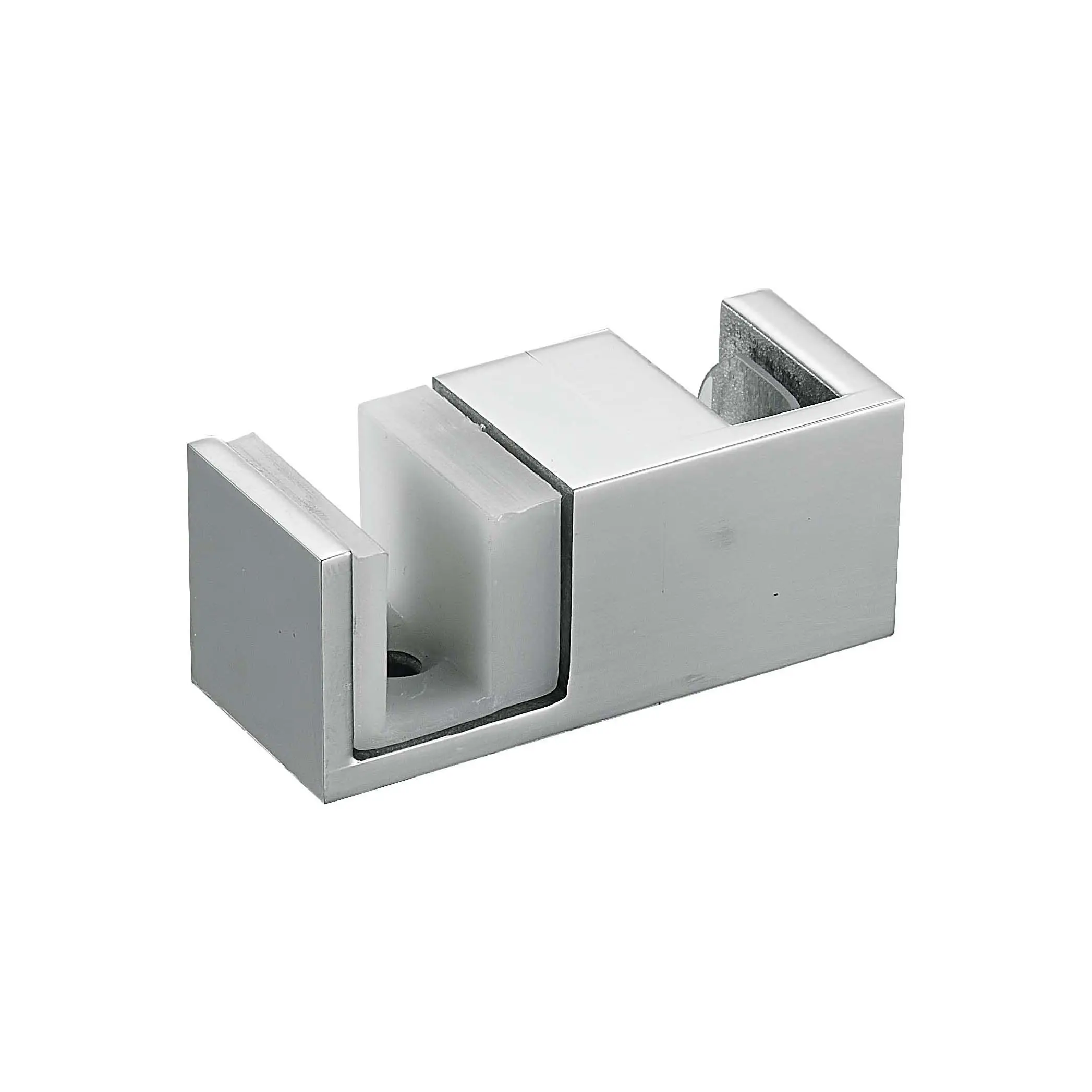 single sliding glass door compact floor guide JSD-7452A for shower enclosures