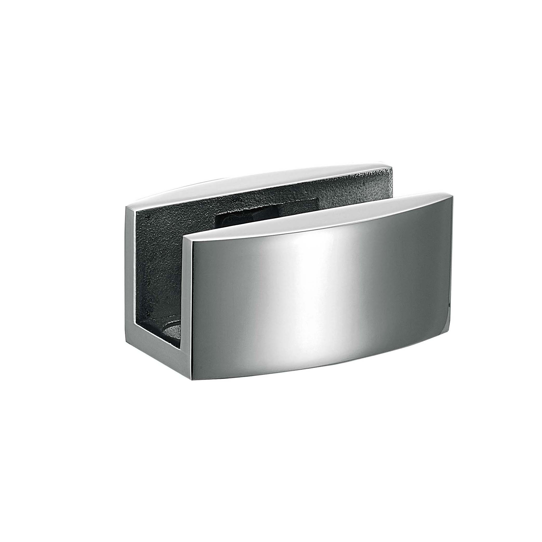 floor guide JSD-7460 with thick walls for shower single sliding glass door