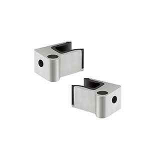 hidden sliding glass door square floor stop for left and right stop