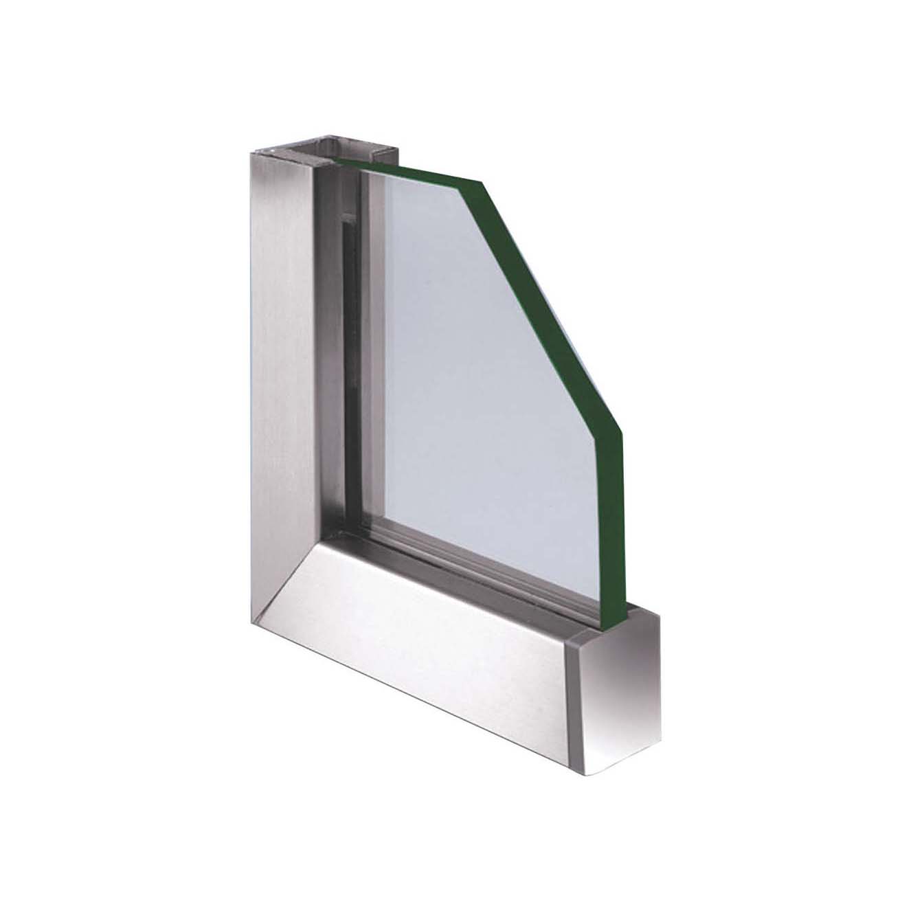 glass wedge system JGW-9410 for glass railing