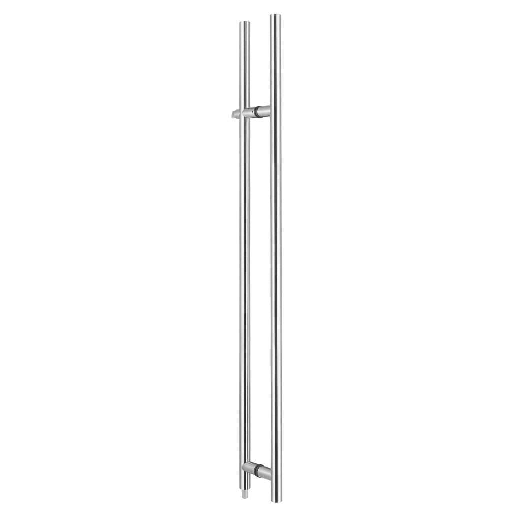 round double-tube handle with internal thumb-turn lock JDH-1920 for patch door