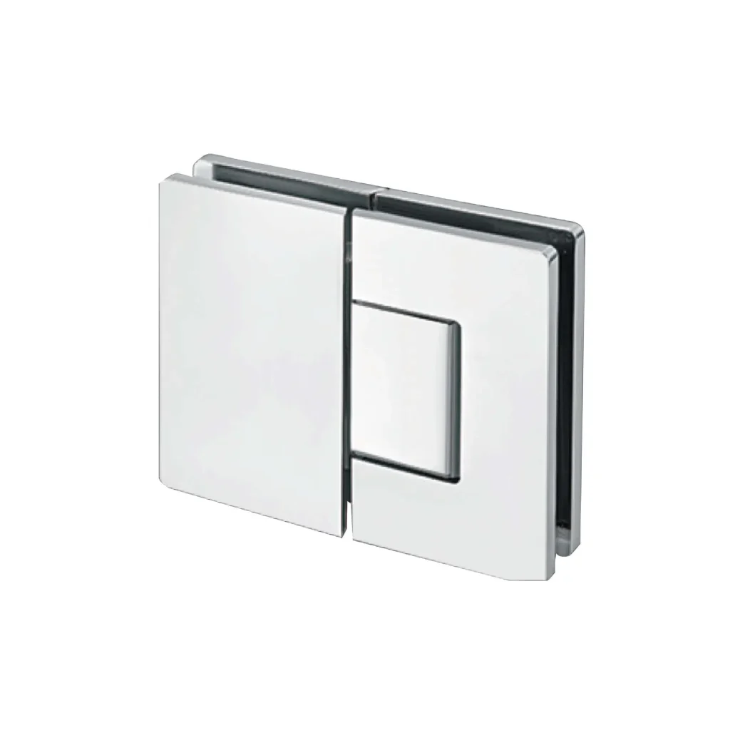 adjustable 180° glass to glass frameless shower hinge JSD-2013