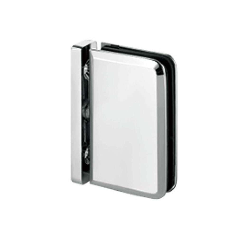 flat rectangular brass 90 degree glass to wall hinge JSH-2069 for shower glass door