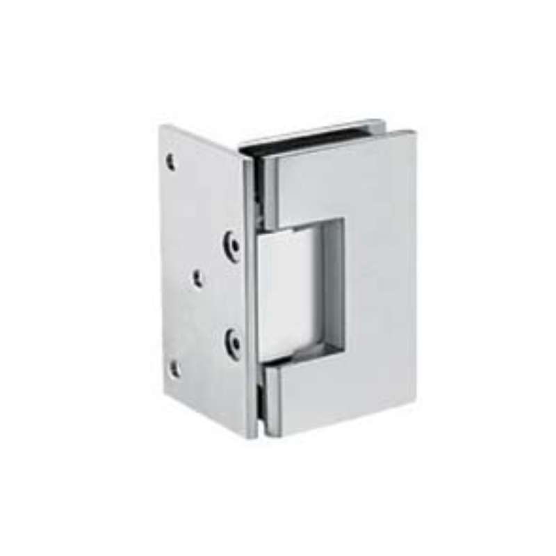 wall mount adjustable brass shower hinge with back plate and right angle