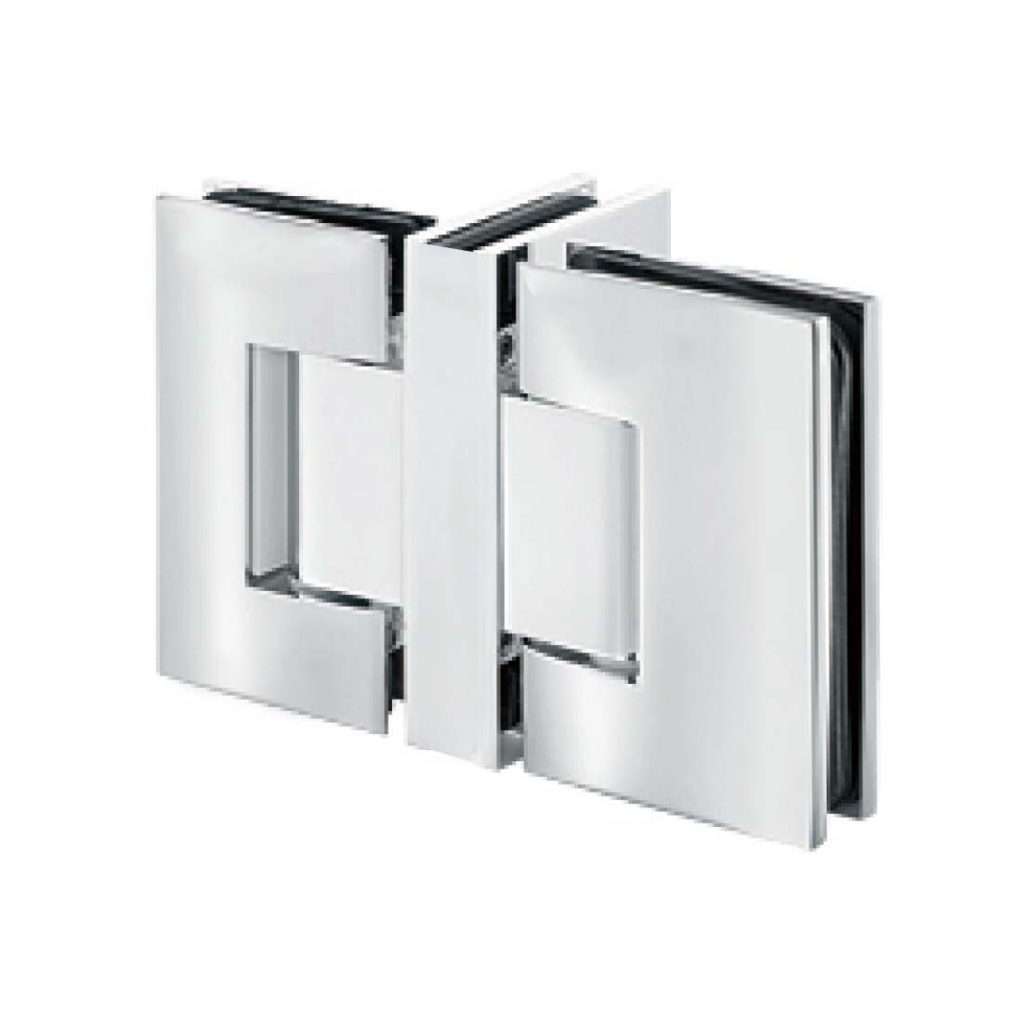 square edge brass T hinge JSH-2088A for shower glass door
