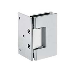 rectangular wall mount hinge JSH-2090A with rounded edges for shower door