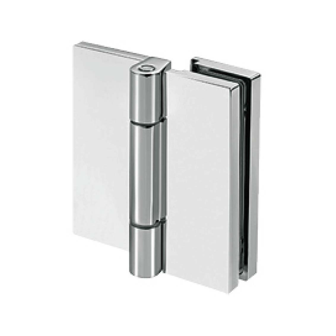 rectangular glass to wall hinge JSH-2560A with hidden screw design for shower door