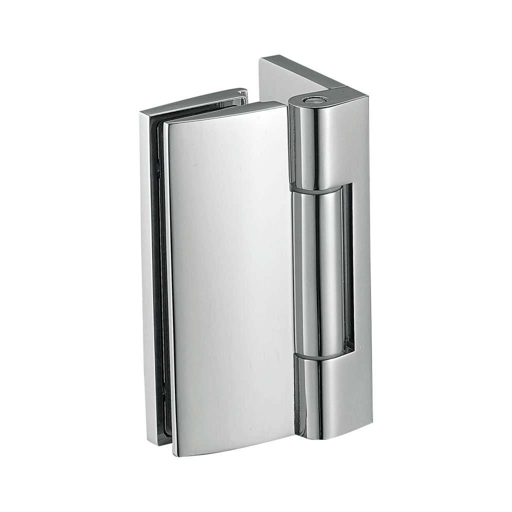 glass to wall hinge JSH-2070A with invisible screw and rectangular body for shower door