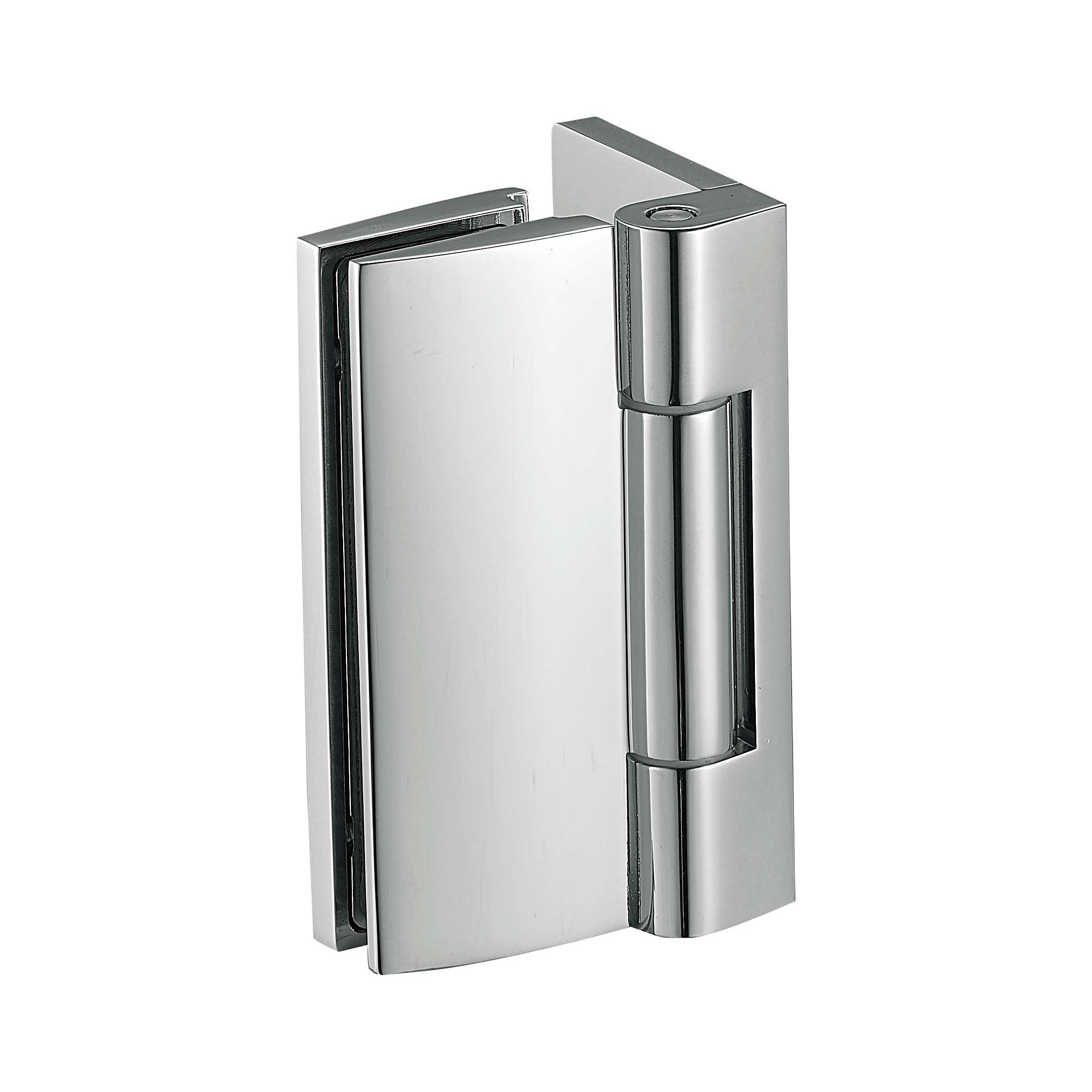 glass to wall hinge JSH-2070A with invisible screw and rectangular body for shower door