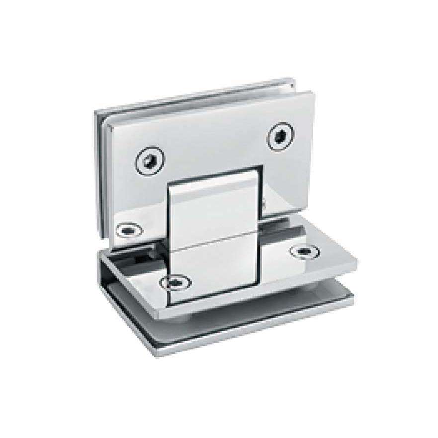 shower square 90 degree glass to glass hinge JSD-2711
