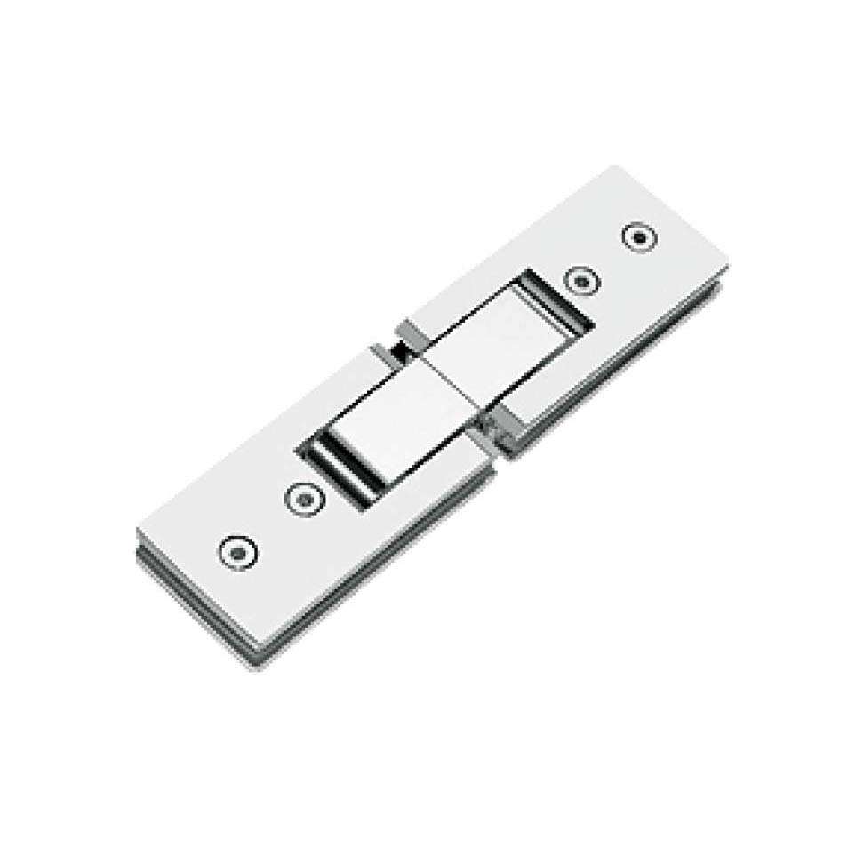 shower elongated rectangular 180 degree glass to glass door hinge JSH-2813 with inline pivot