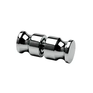 shower glass door cylindrical knob JDK-3451 with ring grip