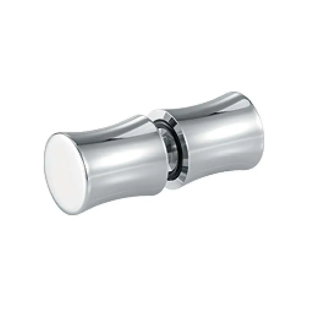 Curved cylindrical shower knob JDK-3420 with narrow center waist