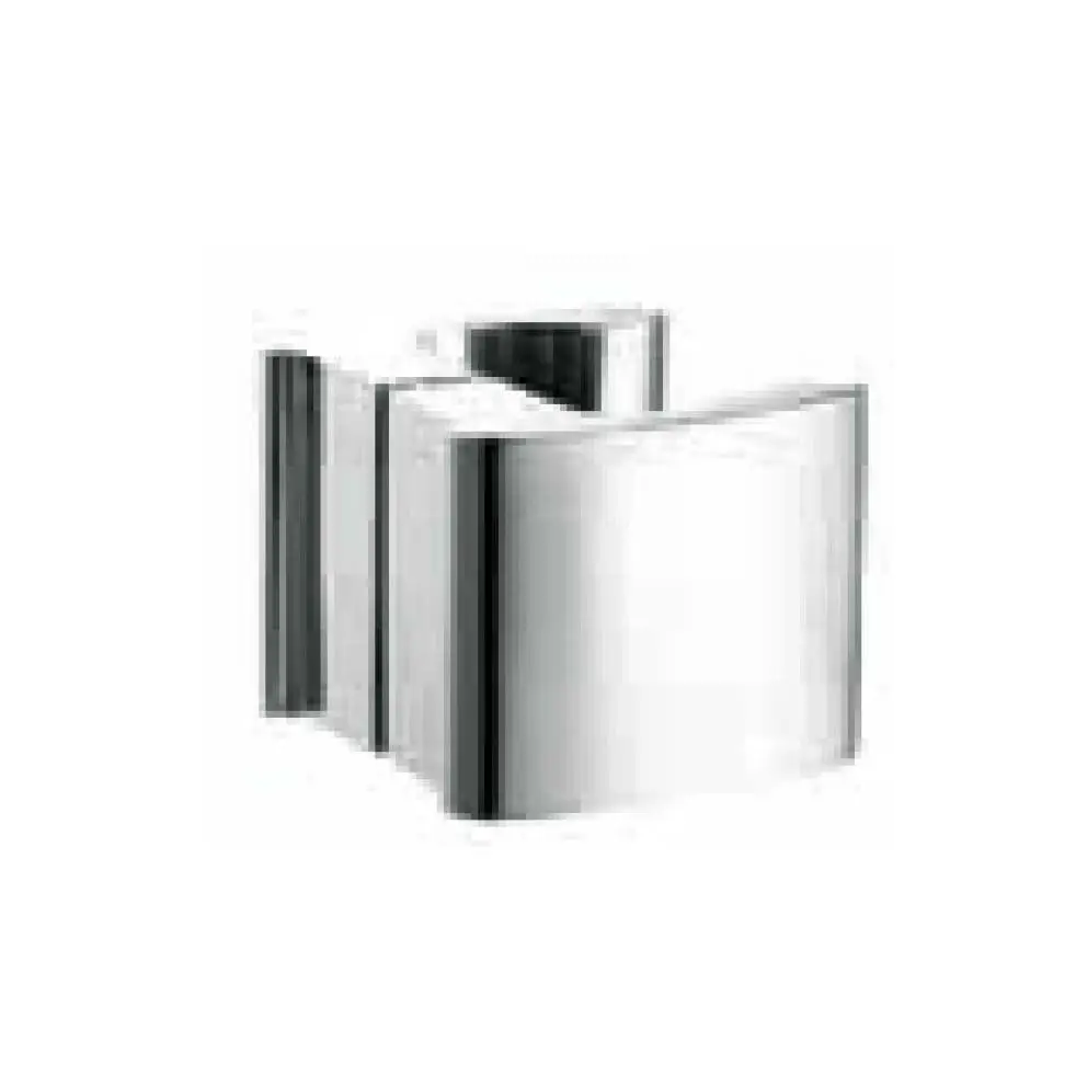 Square shower glass door knob JDK-3470 with curved face