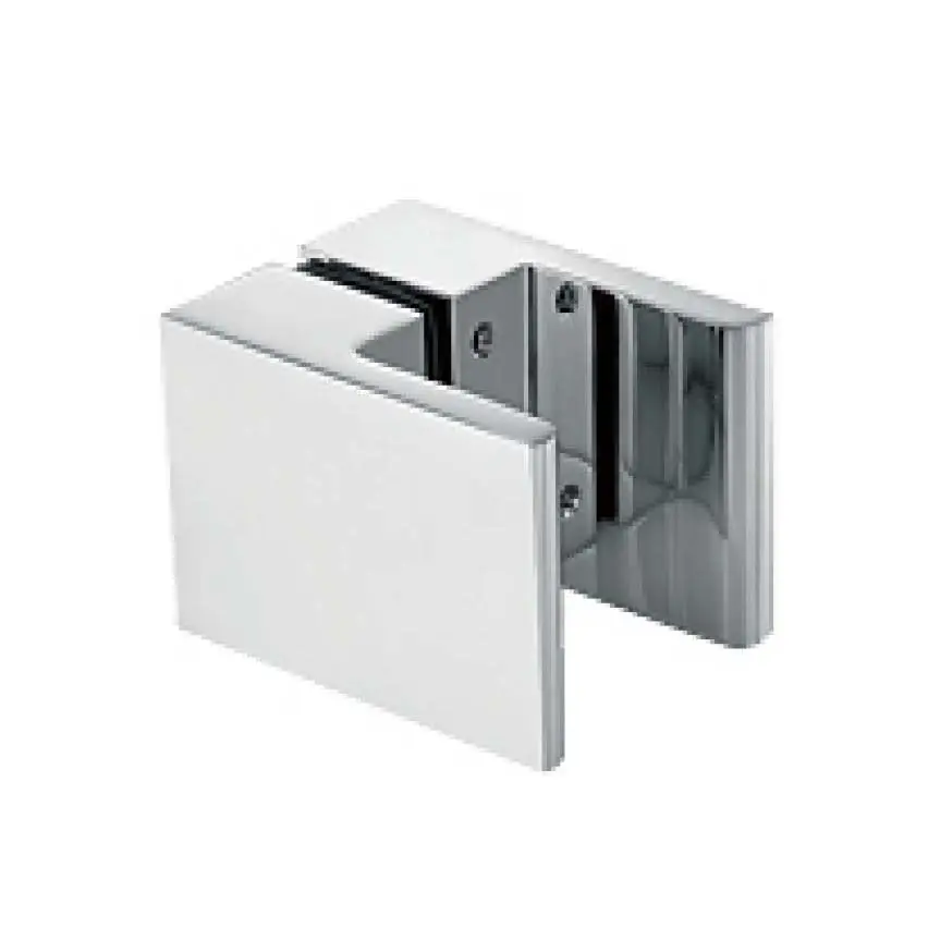 Square shower glass door knob JDK-3473 with flat face