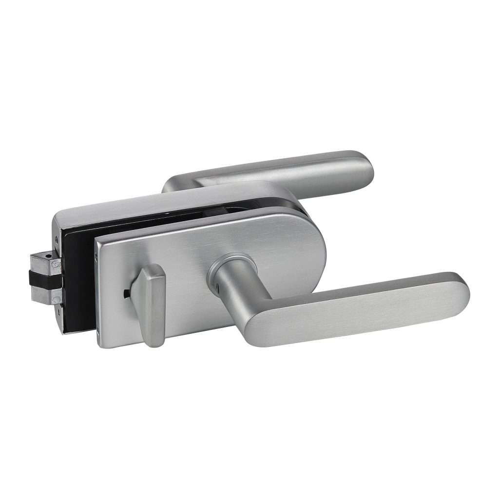 frameless mechanical lever lock JPL-4078A with big round turn-knob
