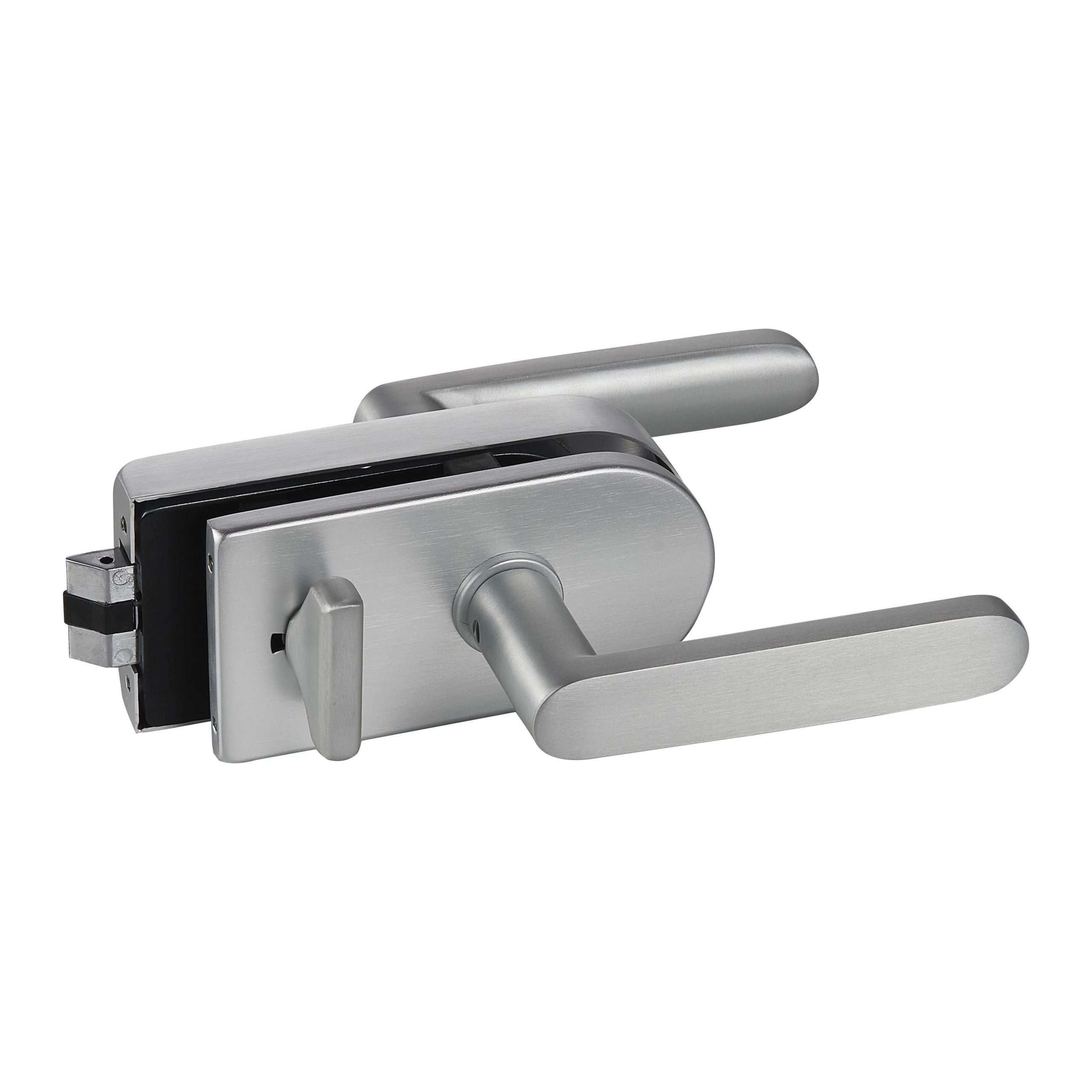 frameless mechanical lever lock JPL-4078A with big round turn-knob