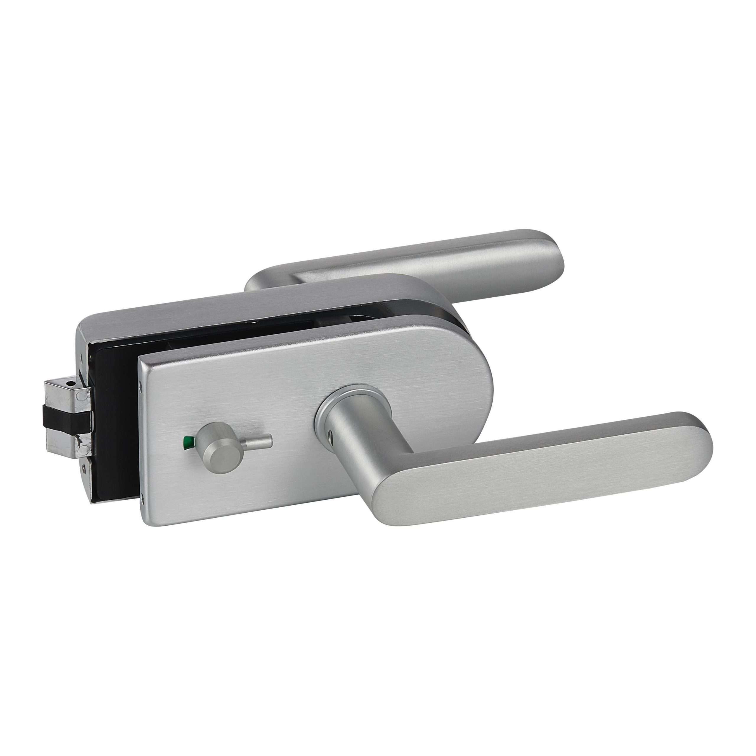 frameless mechanical lever lock JPL-4078B with small round turn-knob